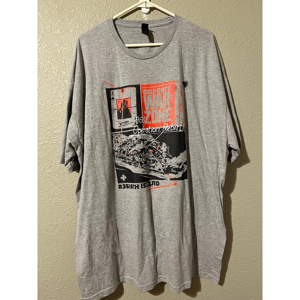 Call of duty men’s T-shirt, Warzone operation rebirth size 3 XL NWOT